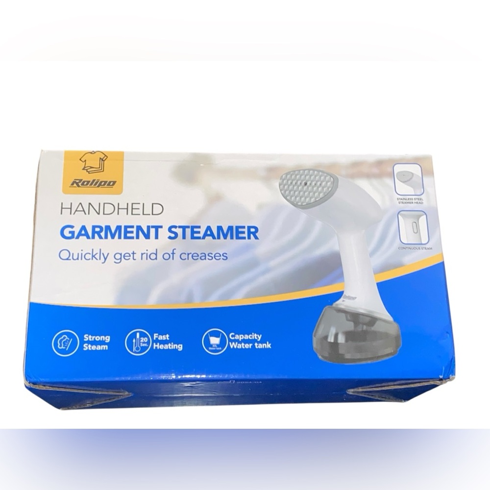 Rolipo Handheld Garment Steamer • Fast Heating • Strong Steam • NEW in Box
